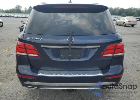 2018 Mercedes-Benz Gle 350 4Matic из США, поврежденный, VIN 4JGDA5HBXJB004916